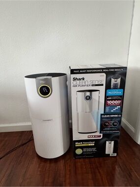 Shark CLEAN SENSE AIR PURIFIER FAST, POWERFUL, QUIET PURIFICATION 1000 SQ. FT.